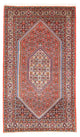 Corredor Tapete Persa - Bijar - 182 x 106 cm - vermelho