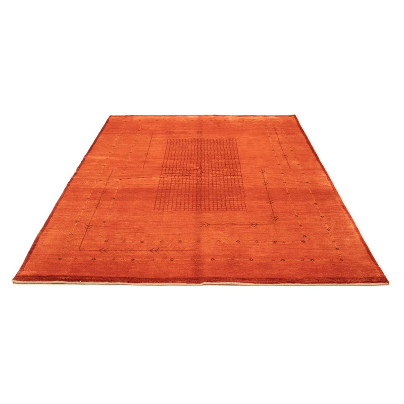 Tapete Gabbeh - Persa - 230 x 168 cm - vermelho