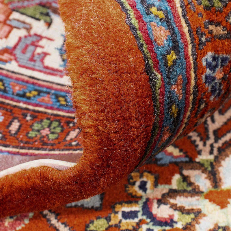 Tapete Persa - Bijar - 152 x 110 cm - vermelho