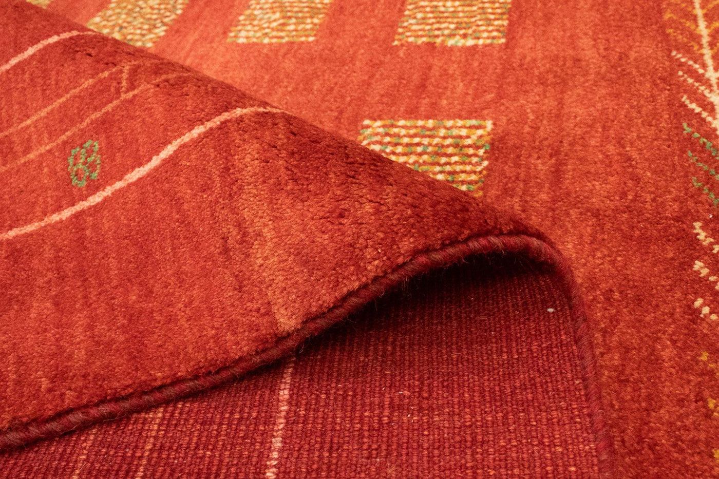 Gabbeh persa Tapete 193x149cm - Perserteppich Wollteppich
