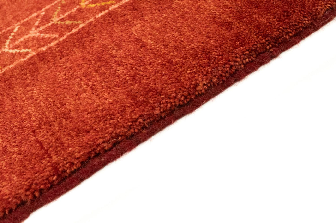 Tapete Gabbeh - Persa - 240 x 168 cm - vermelho