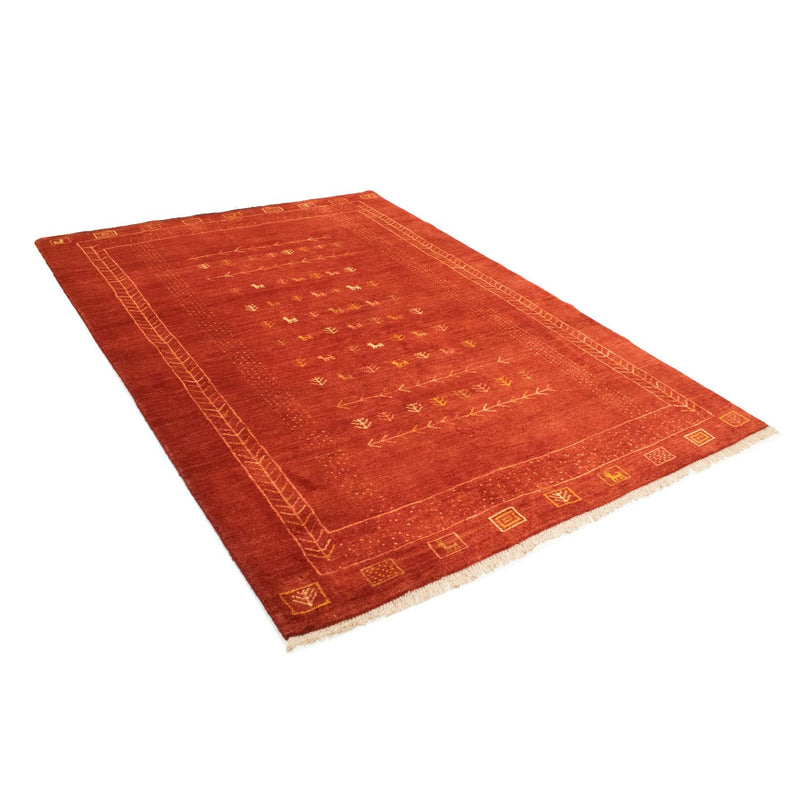 Tapete Gabbeh - Persa - 240 x 168 cm - vermelho