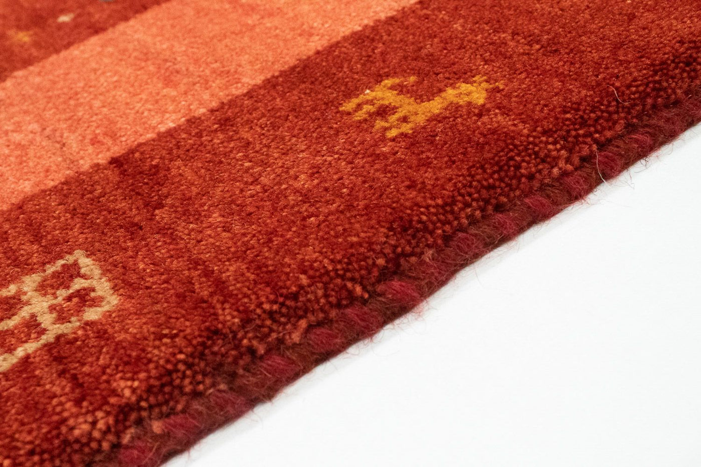 Gabbeh persa Tapete 201x146cm - Perserteppich Wollteppich