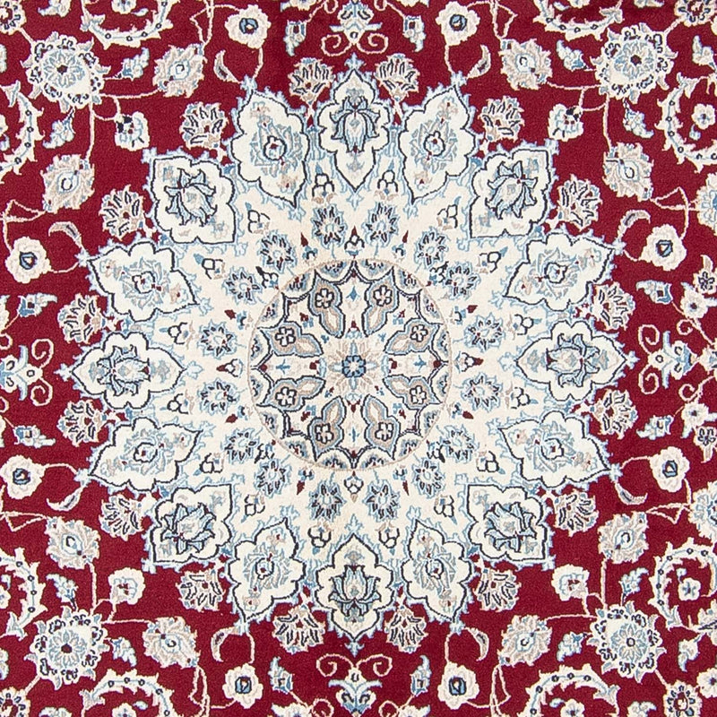 Tapete Persa - Nain ronda  - 295 x 295 cm - vermelho escuro