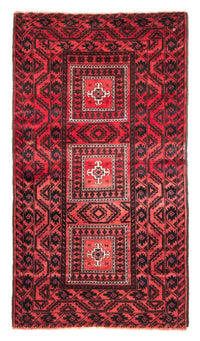 Corredor Tapete Baluch - 207 x 112 cm - vermelho – product image