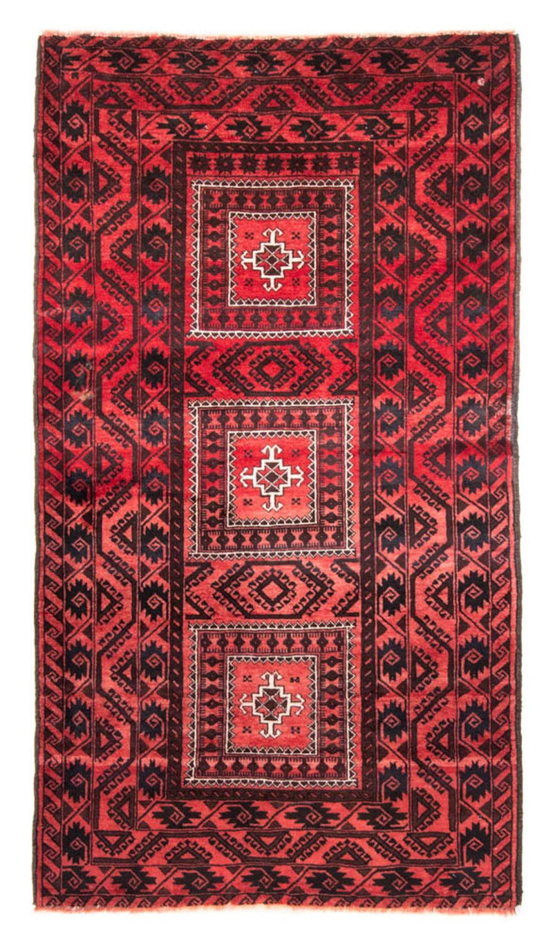 Corredor Tapete Baluch - 207 x 112 cm - vermelho