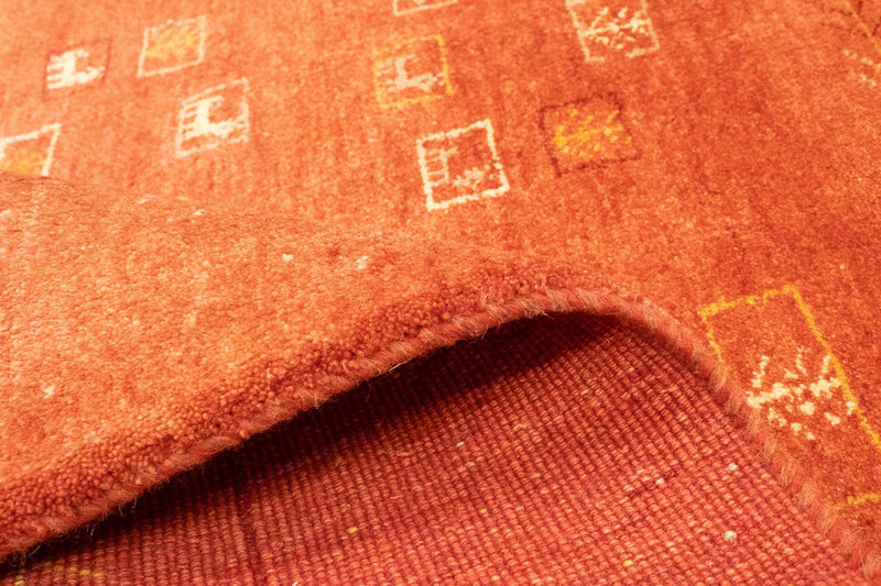 Tapete Gabbeh - Persa - 192 x 149 cm - vermelho