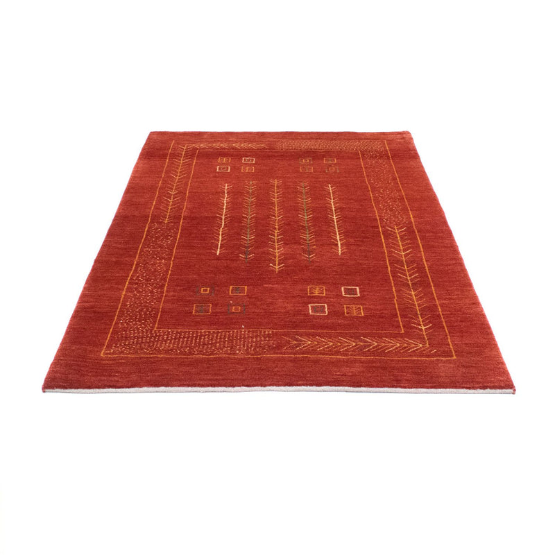 Tapete Gabbeh - Persa - 180 x 124 cm - vermelho