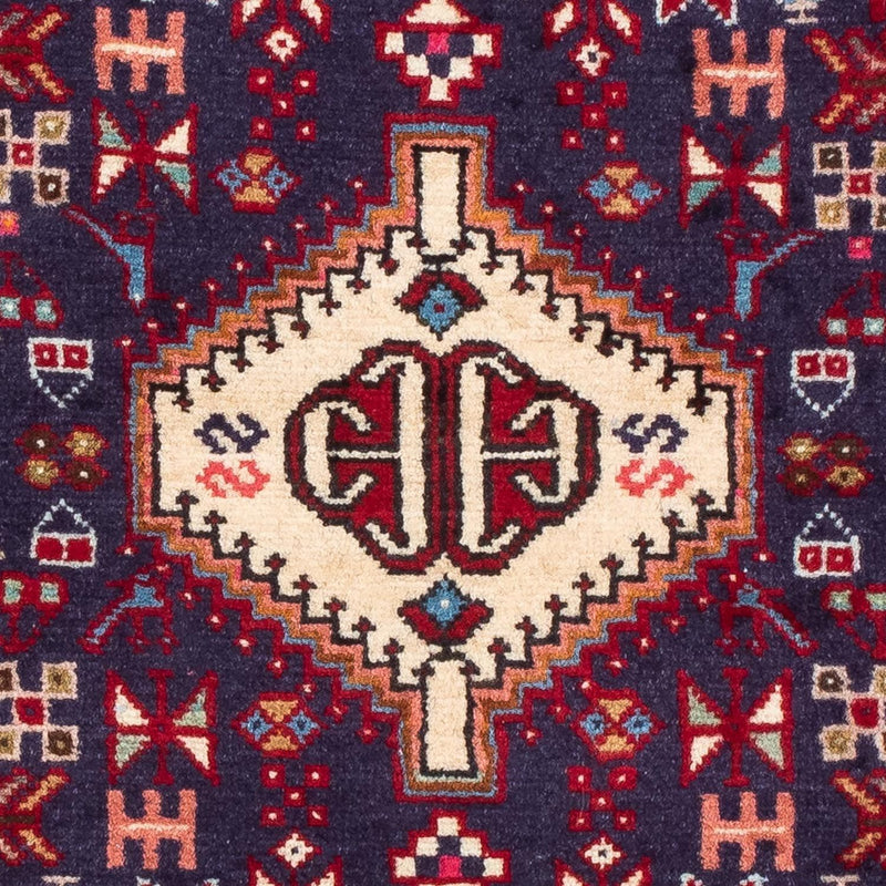 Tapete Persa - Nomadic - 122 x 75 cm - azul escuro