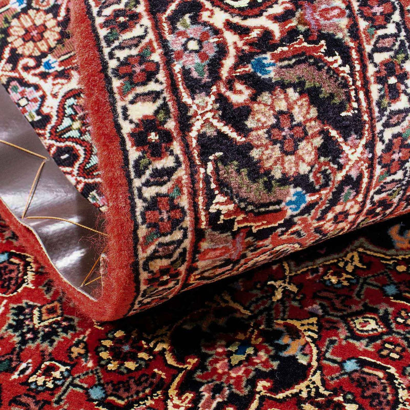 Corredor Tapete Persa - Bijar - 184 x 100 cm - vermelho