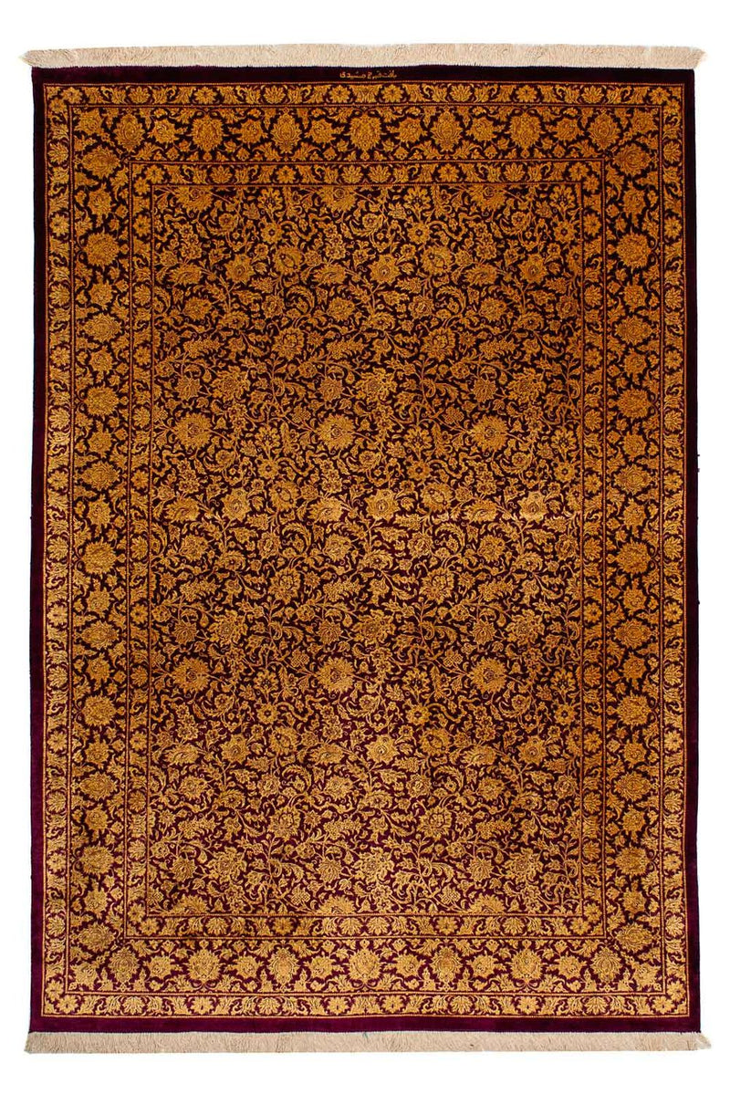 Qom seda Tapete 216x132cm - Tapete persa