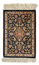 Qom seda Tapete 28x41cm - Tapete persa