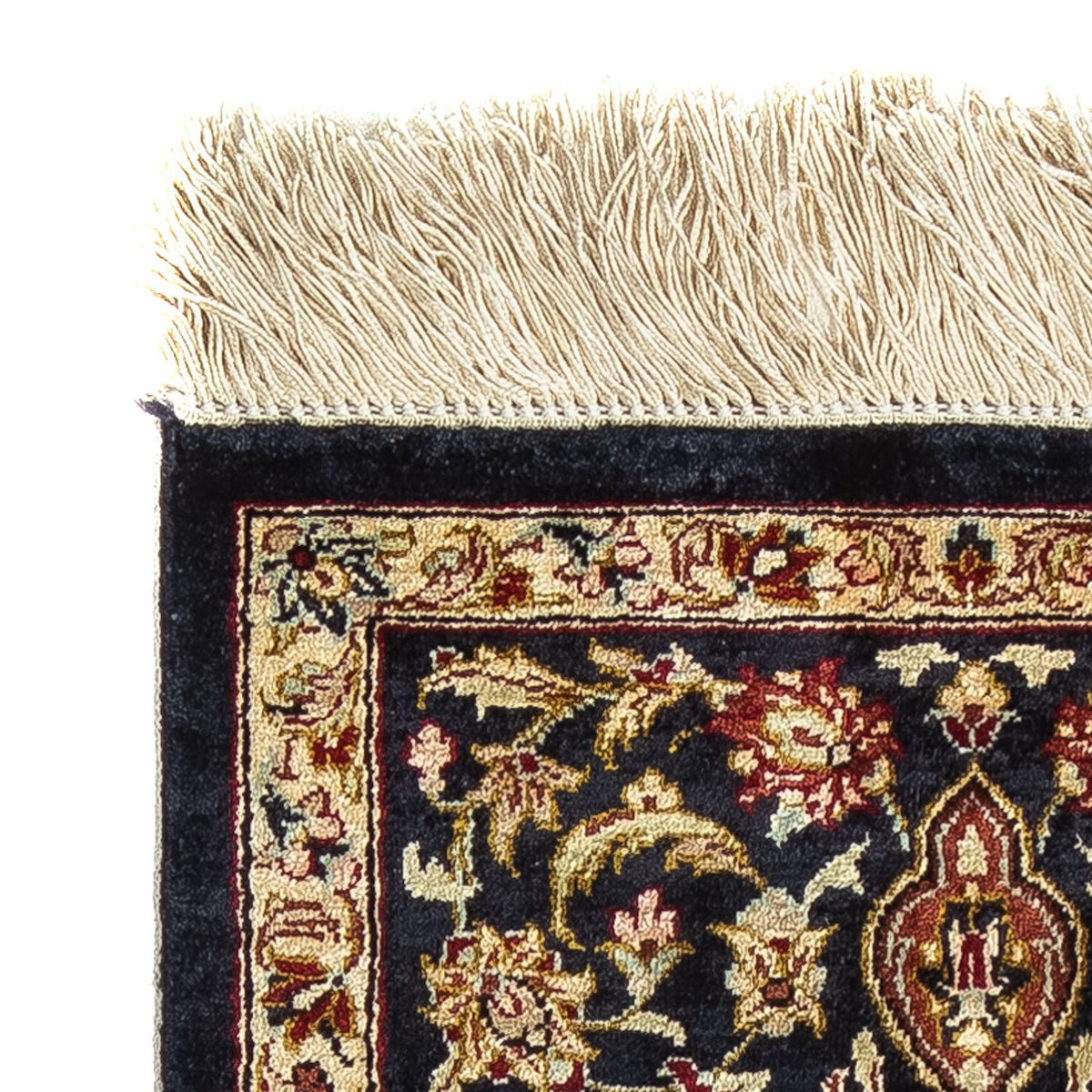 Qom seda Tapete 28x41cm - Tapete persa