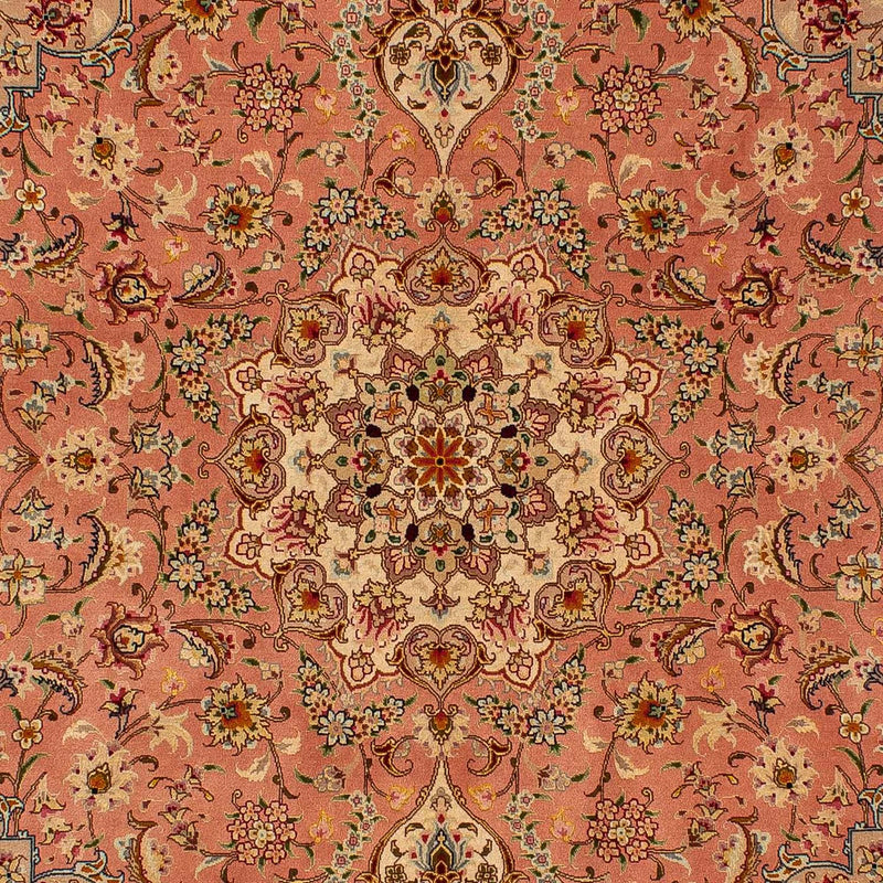 Tapete Persa - Tabriz - Royal - 211 x 148 cm - ferrugem