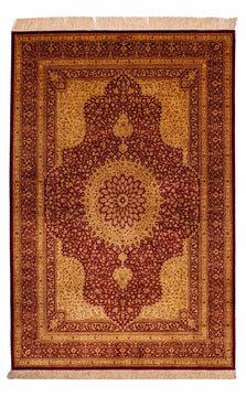 Qom seda Tapete 188x130cm - Tapete persa