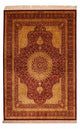 Tapete de seda - Ghom Silk - Premium - 188 x 130 cm - bege