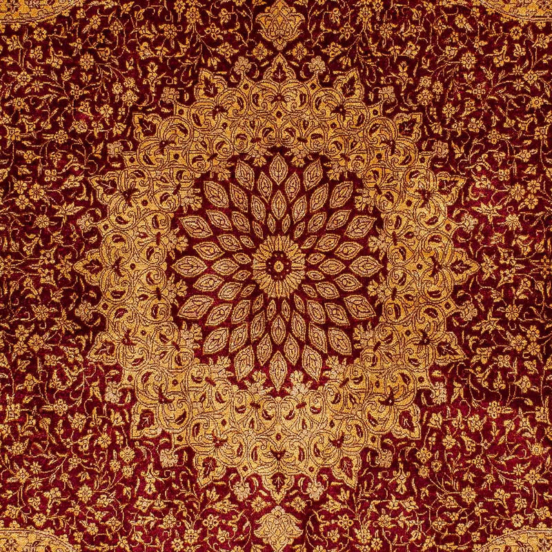 Tapete de seda - Ghom Silk - Premium - 188 x 130 cm - bege