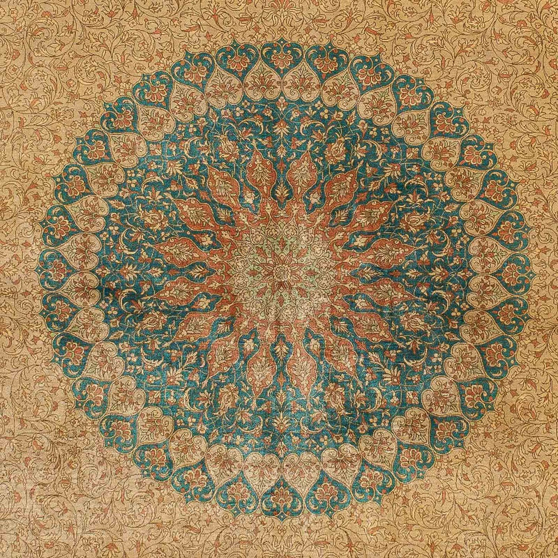 Qom seda Tapete 188x130cm - Tapete persa