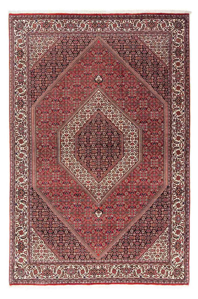 Bidjar Tapete 171x254cm - Tapete persa - vermelho escuro