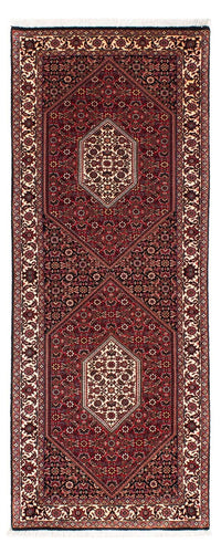 Corredor Tapete Persa - Bijar - 202 x 76 cm - vermelho escuro – product image