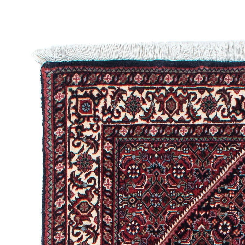 Corredor Tapete Persa - Bijar - 213 x 74 cm - azul escuro