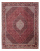 Tapete Persa - Bijar - 302 x 253 cm - vermelho