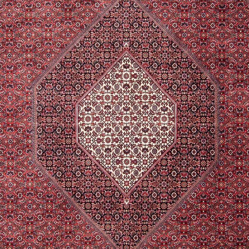 Tapete Persa - Bijar - 302 x 253 cm - vermelho