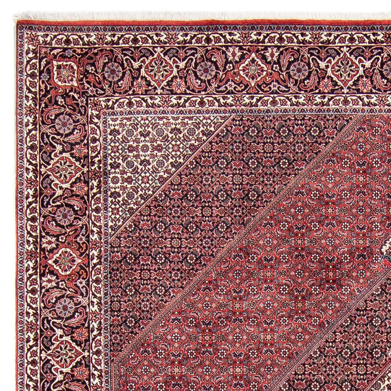 Tapete Persa - Bijar - 302 x 253 cm - vermelho