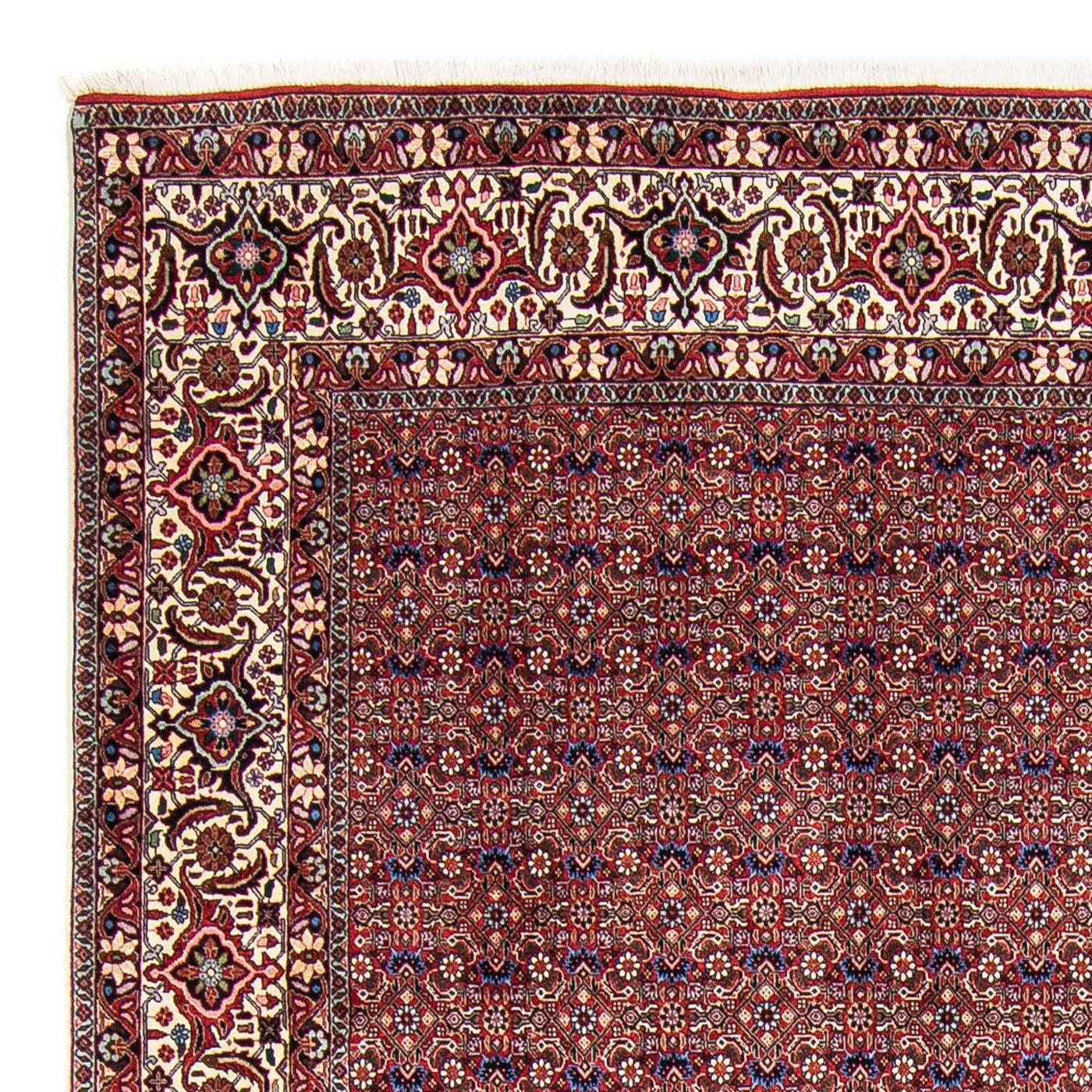 Tapete Persa - Bijar - 292 x 250 cm - vermelho claro