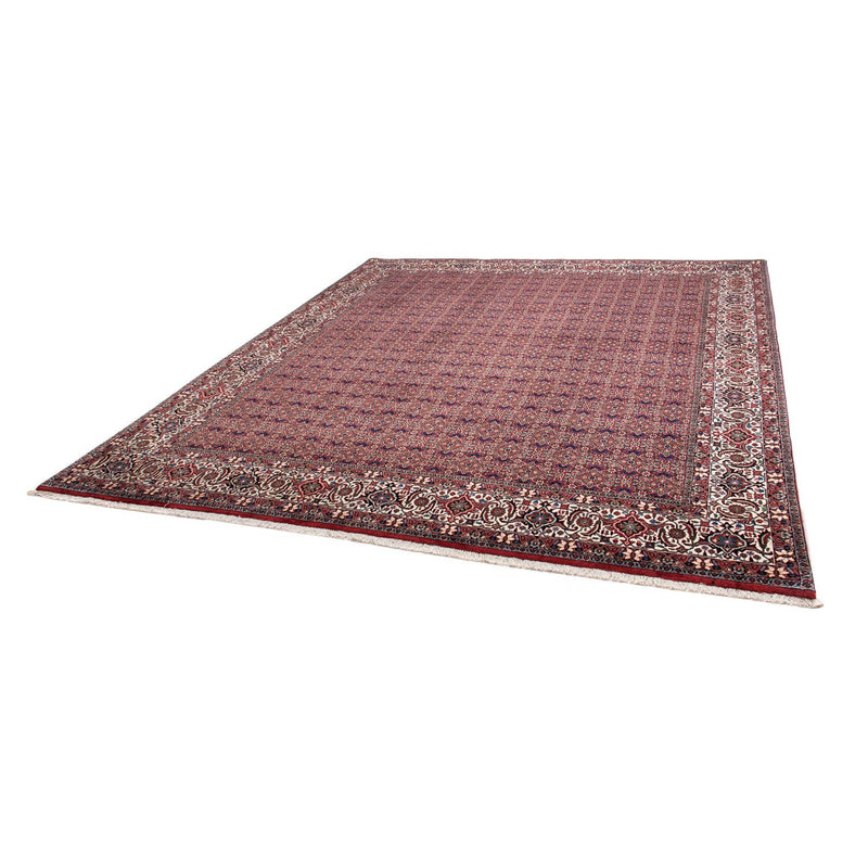 Tapete Persa - Bijar - 292 x 250 cm - vermelho claro