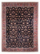 Tapete Persa - Bijar - 352 x 256 cm - azul escuro