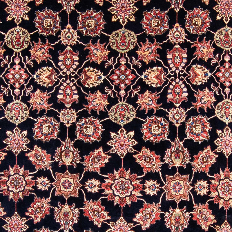 Tapete Persa - Bijar - 350 x 255 cm - azul escuro