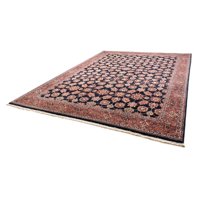 Tapete Persa - Bijar - 350 x 255 cm - azul escuro