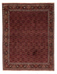 Tapete Persa - Bijar - 246 x 200 cm - vermelho escuro