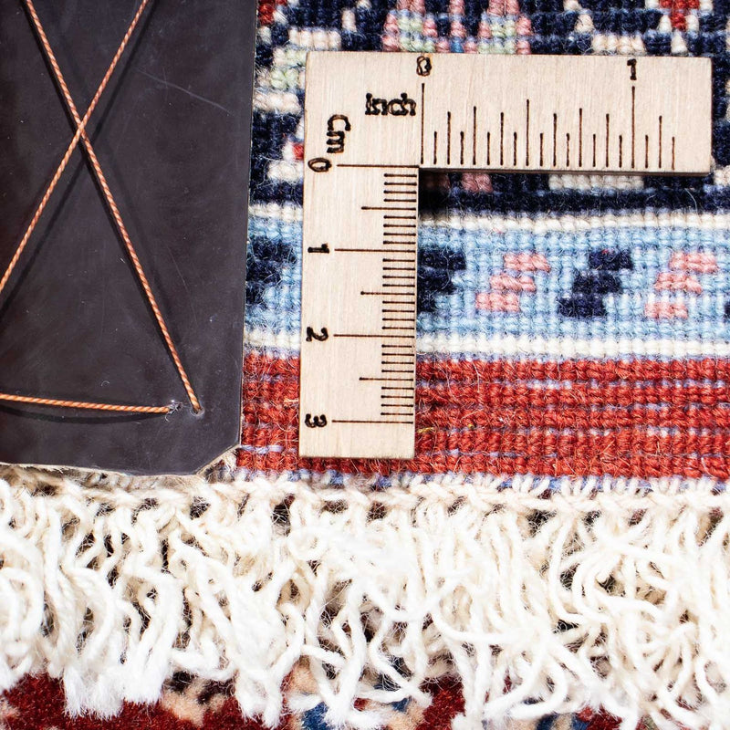 Tapete Gabbeh - Kashkuli Persa - 225 x 139 cm - vermelho escuro