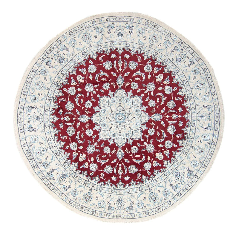 Tapete Persa - Nain ronda  - 290 x 290 cm - vermelho escuro