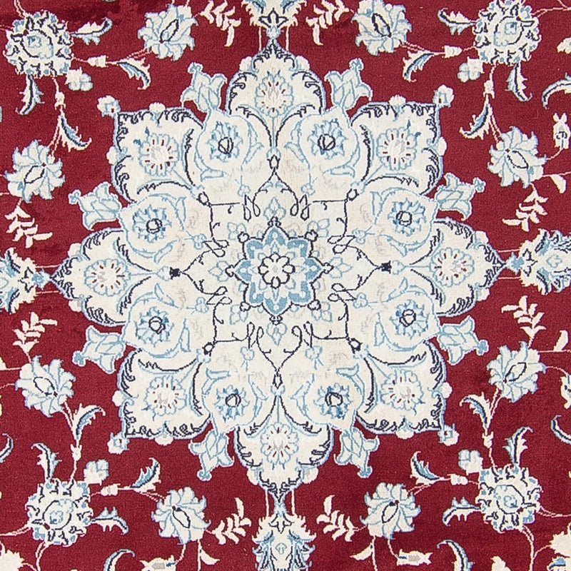 Tapete Persa - Nain ronda  - 290 x 290 cm - vermelho escuro