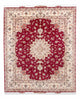 Tapete Persa - Tabriz - Royal - 305 x 253 cm - vermelho escuro