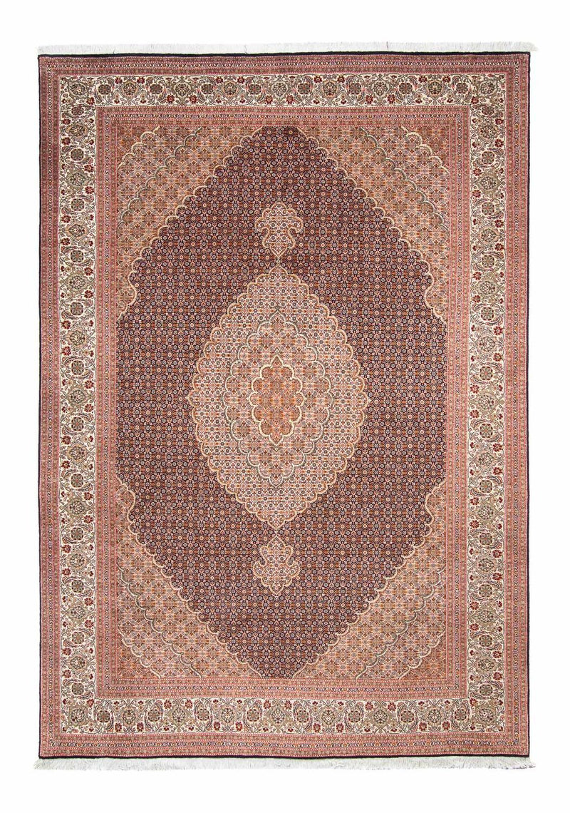 Tapete Persa - Tabriz - 288 x 200 cm - castanho claro