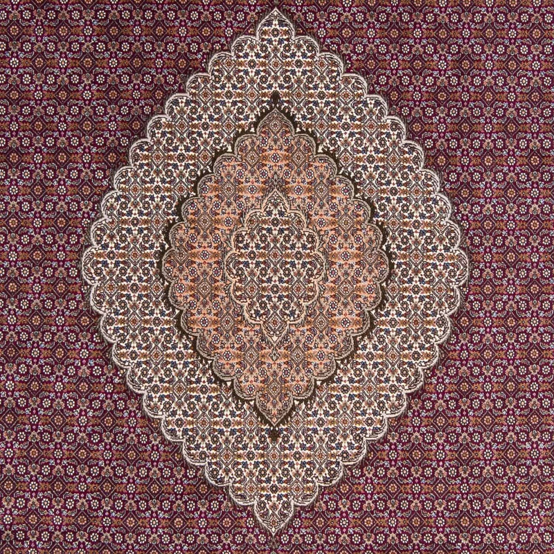 Tapete Persa - Tabriz - 302 x 203 cm - vermelho