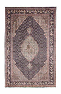 Tapete Persa - Tabriz - 303 x 196 cm - azul escuro – product image