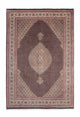 Tapete Persa - Tabriz - 307 x 206 cm - azul escuro