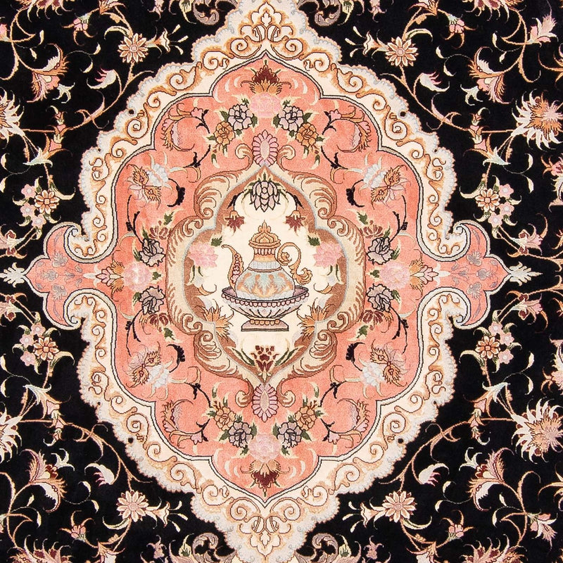 Tapete Persa - Tabriz - Royal - 350 x 250 cm - azul escuro