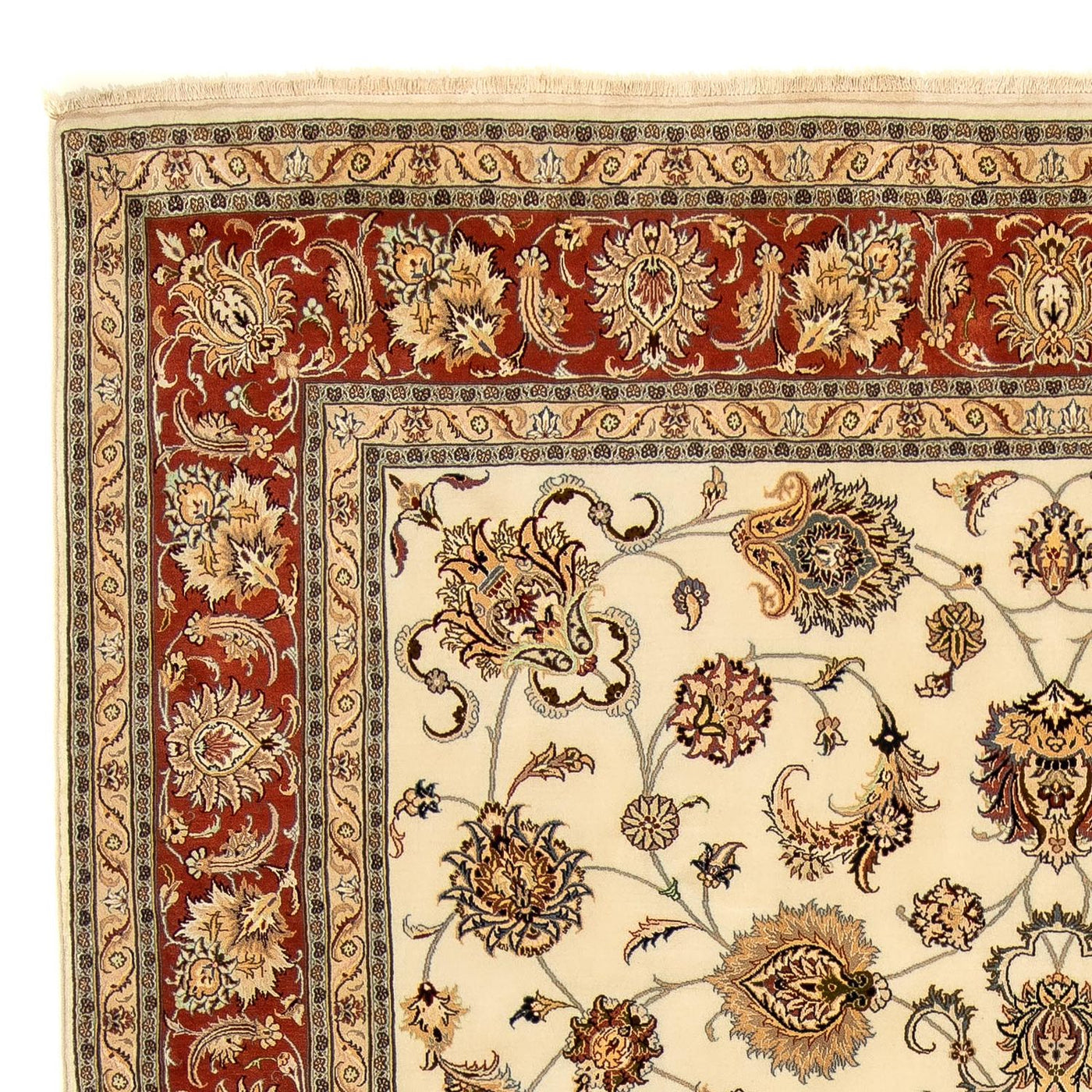 Tapete Persa - Tabriz - Royal - 363 x 245 cm - bege