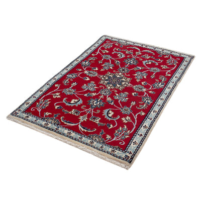 Nain Tapete 89x134cm - Tapete persa - vermelho escuro