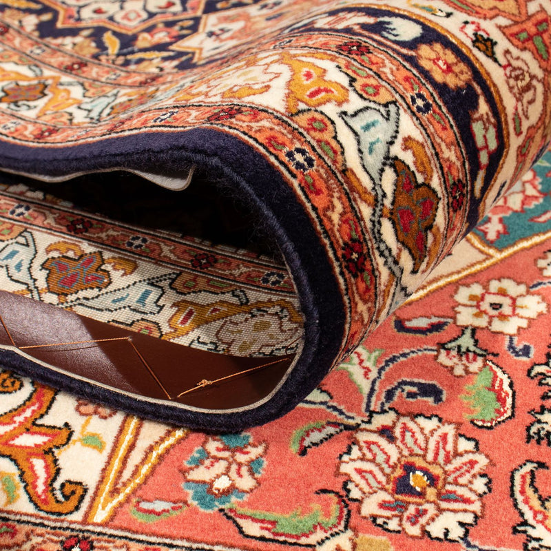 Tapete Persa - Tabriz - Royal praça  - 253 x 252 cm - multicolorido