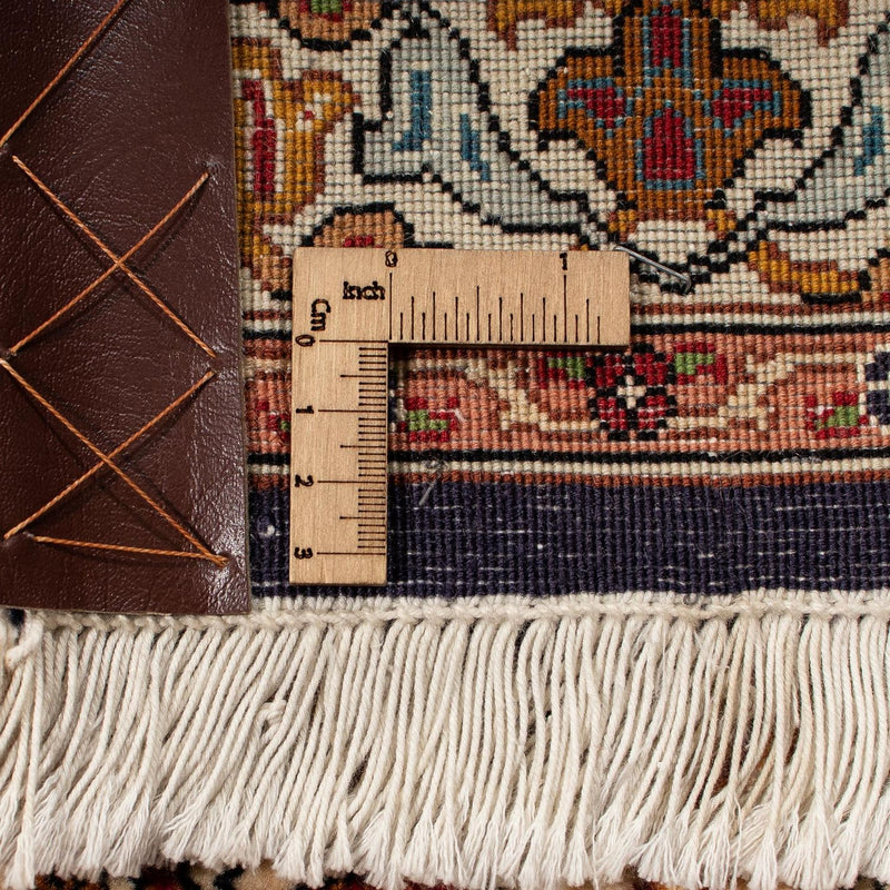 Tapete Persa - Tabriz - Royal praça  - 253 x 252 cm - multicolorido