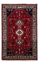 Tapete Persa - Nomadic - 163 x 99 cm - vermelho escuro