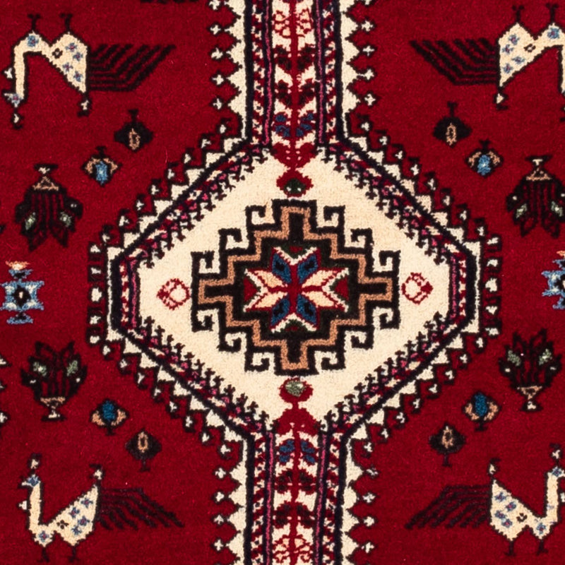 Tapete Persa - Nomadic - 163 x 99 cm - vermelho escuro