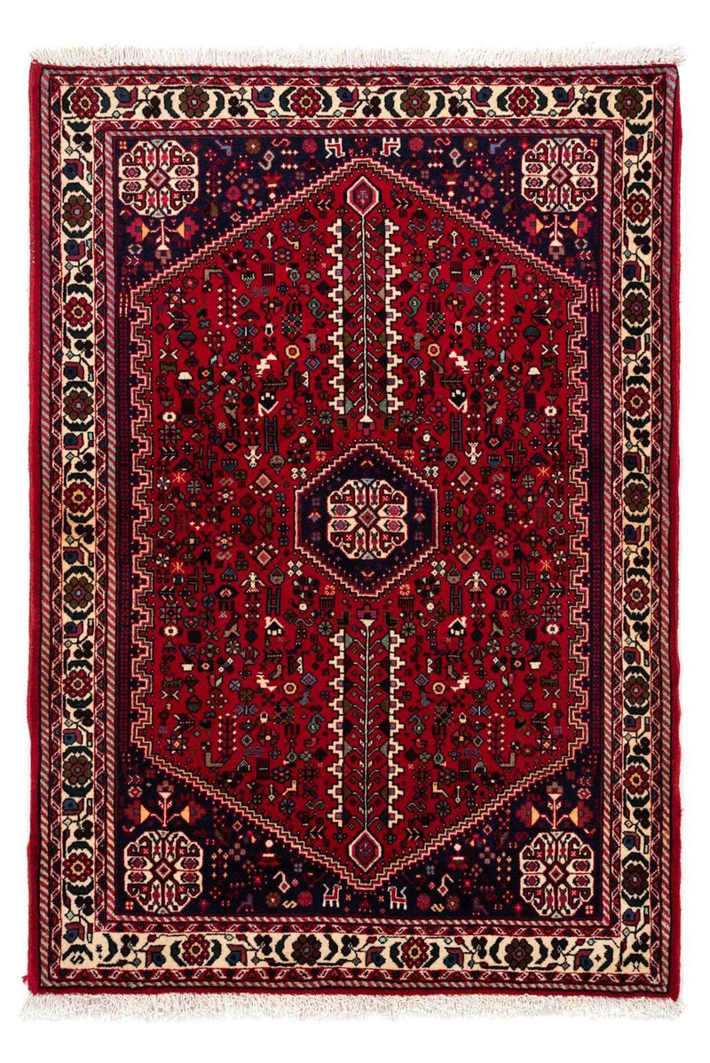 Tapete Persa - Nomadic - 149 x 106 cm - vermelho escuro
